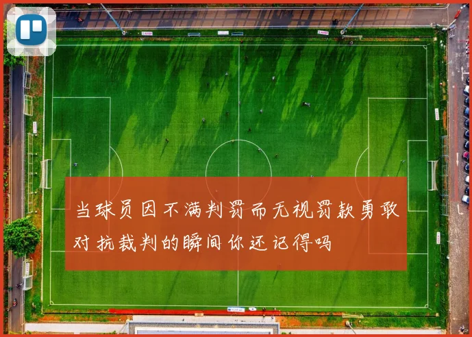 当球员因不满判罚而无视罚款勇敢对抗裁判的瞬间你还记得吗